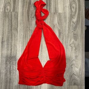 *BRAND NEW* Red Halter Croptop